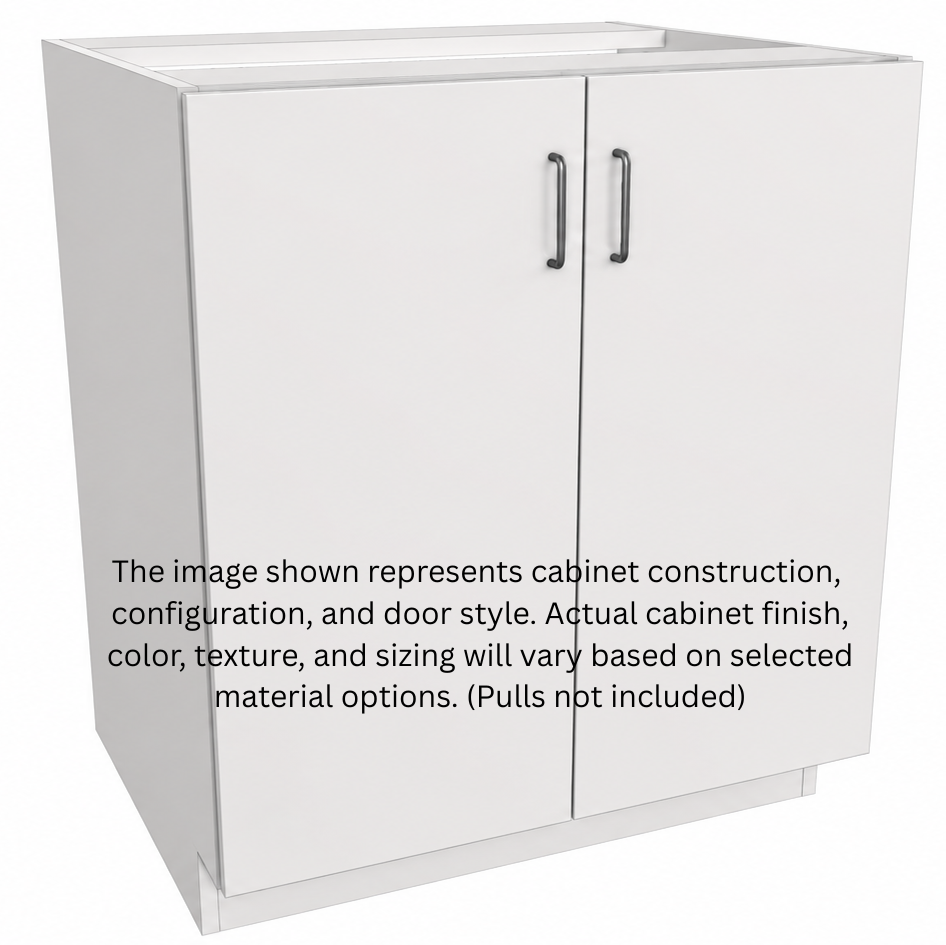 Stock Line 2-Door Base Cabinet