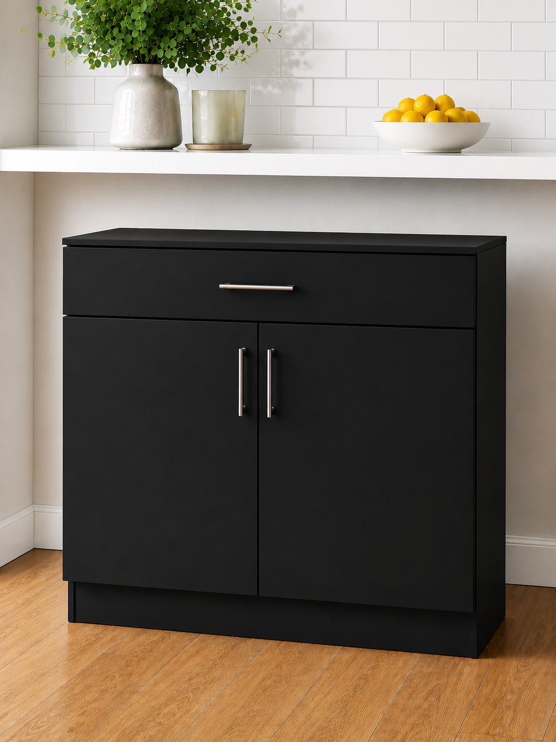 Stock Line 2-Door 1-(Fake) Drawer Sink Base