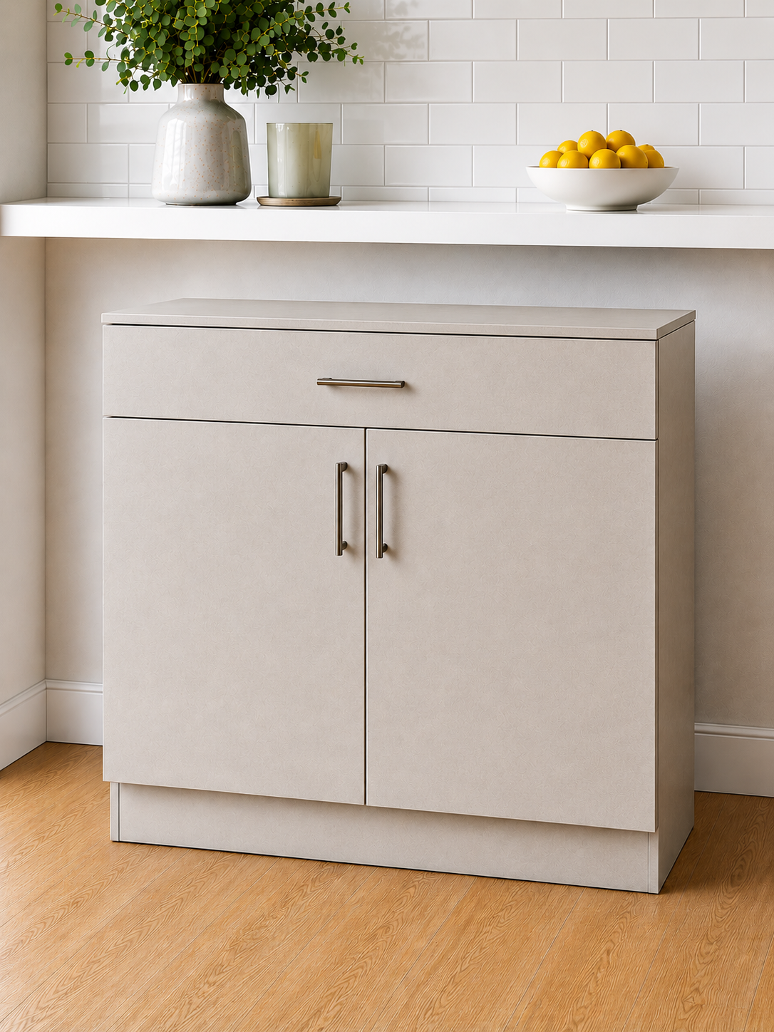 Stock Line 2-Door 1-(Fake) Drawer Sink Base